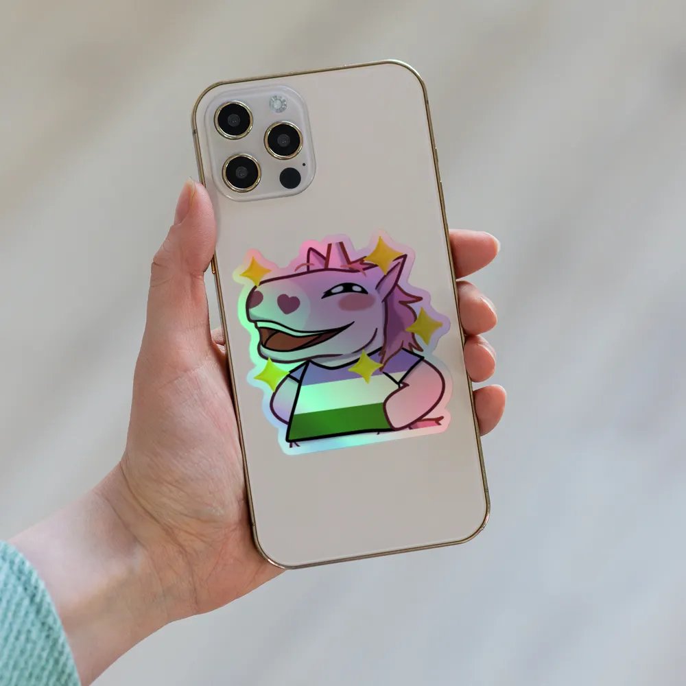 QUEER Pride Holographic Sticker product image (8)