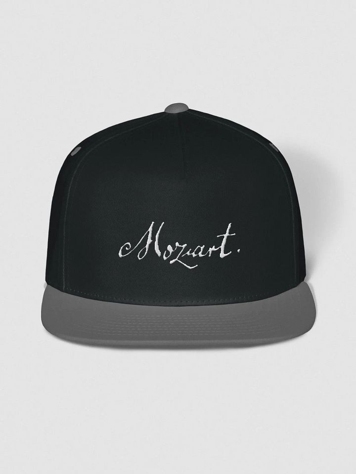 Mozart Signature Cotton Twill Flat Bill Cap product image (1)