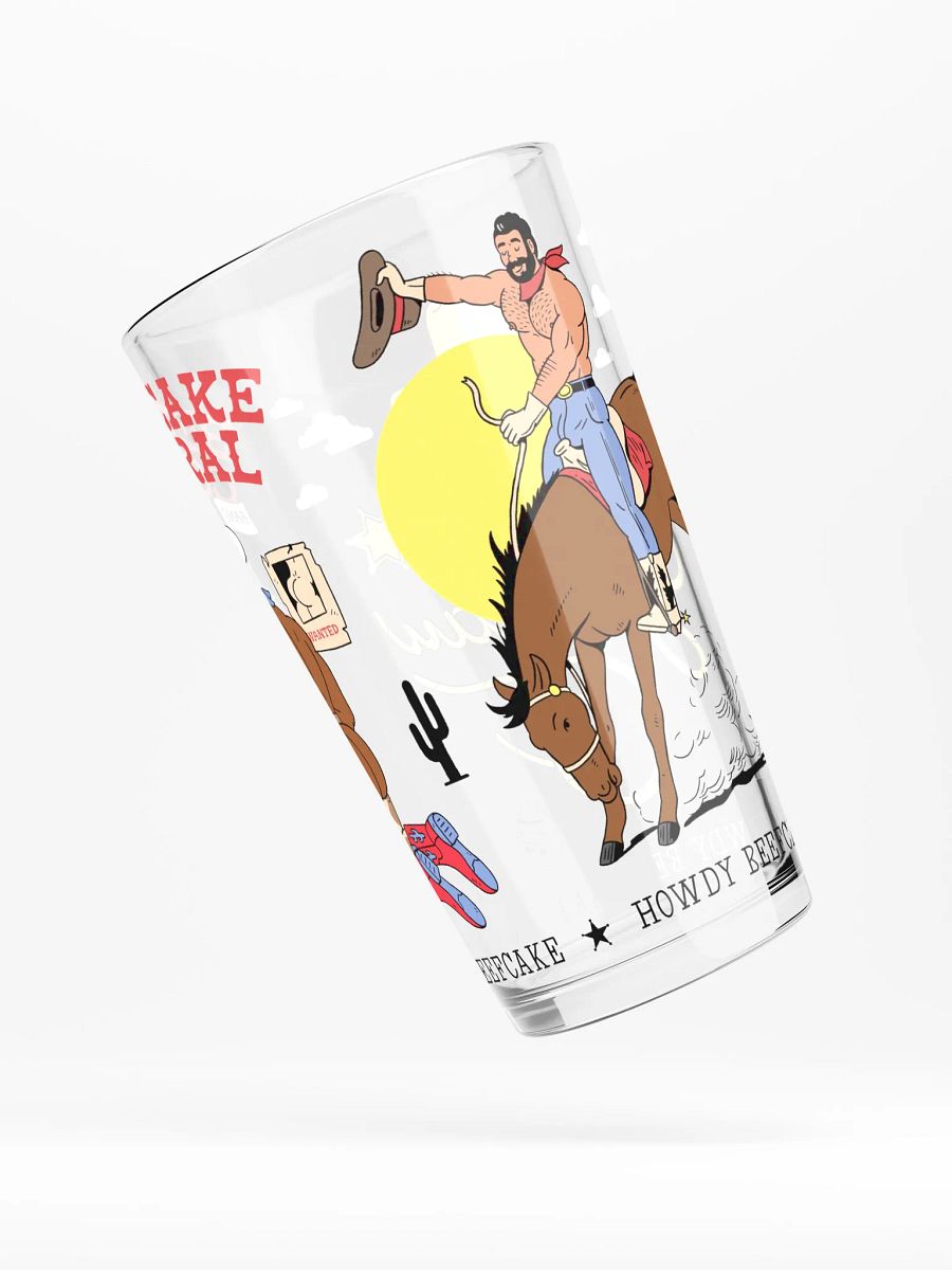 Beefcake Corral Pint Glass product image (7)