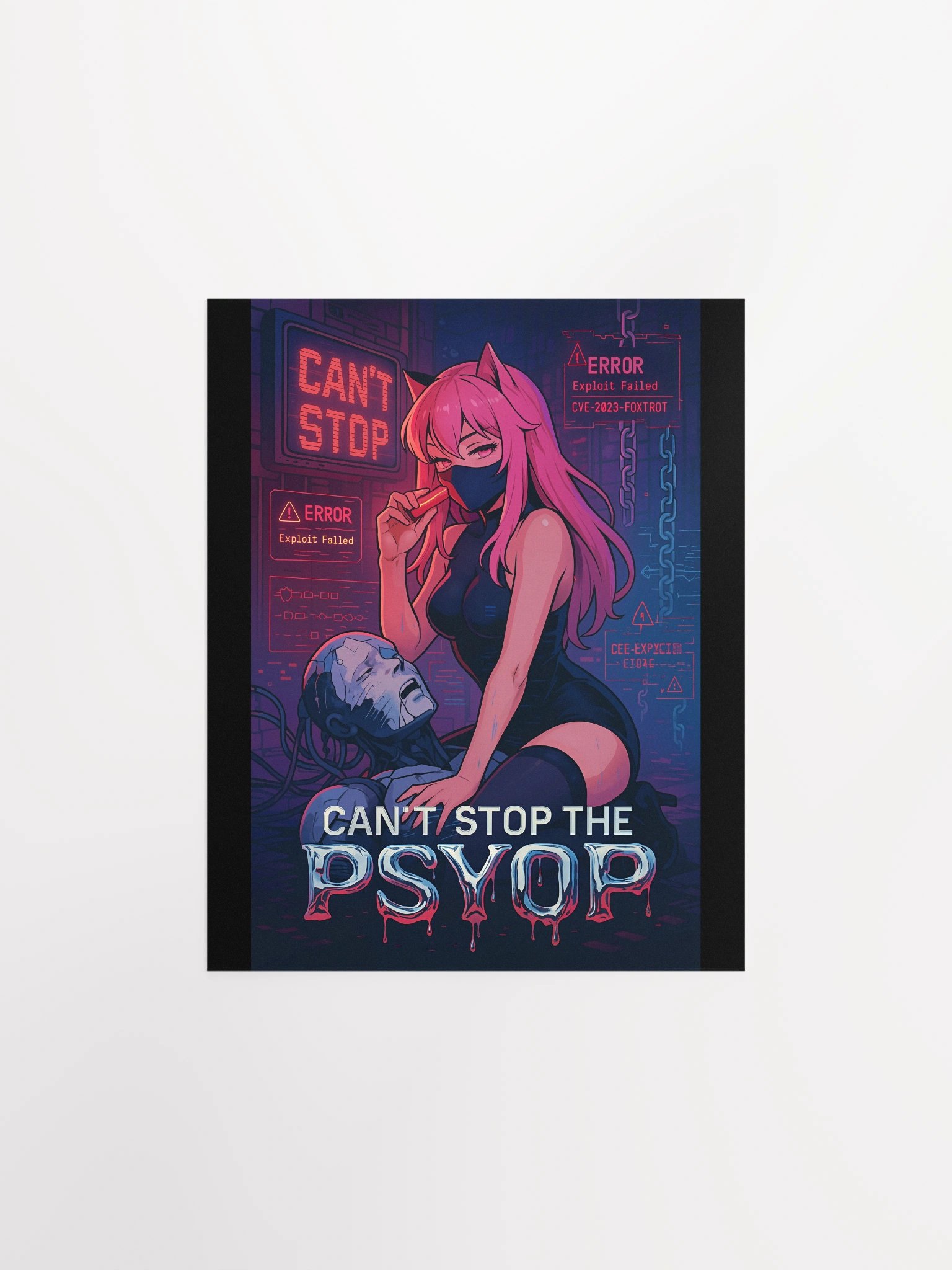 Yuki - Cant Stop The Psyop - Print product image (1)