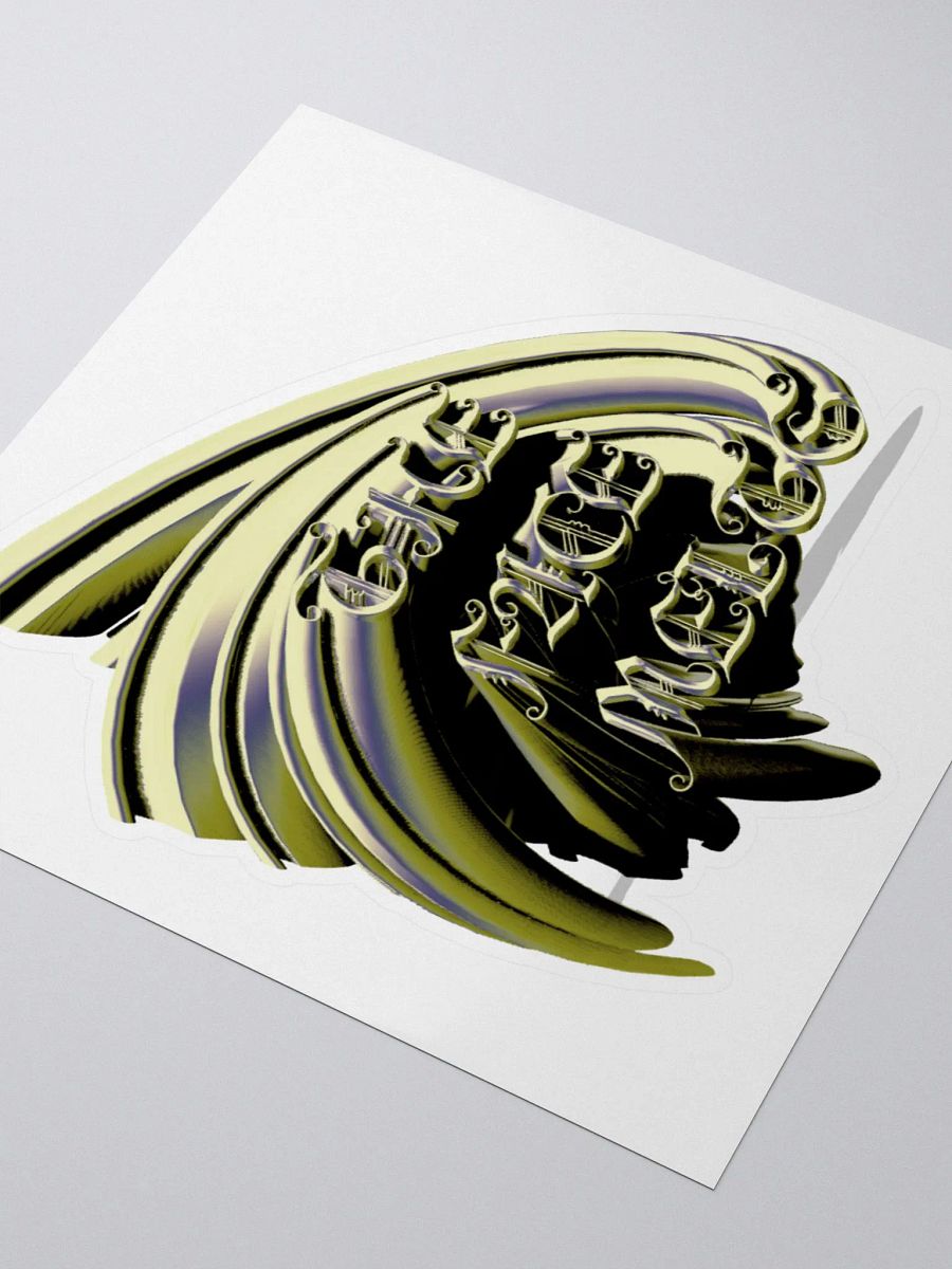 The Face Melts Sticker product image (3)