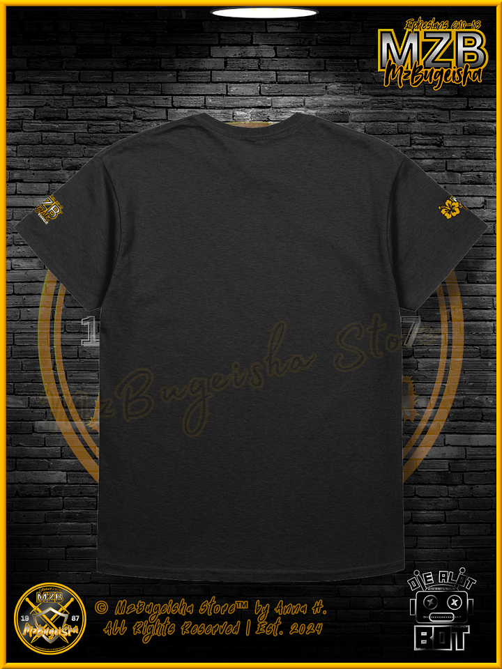 T-Shirt - MzBugeisha™ "Die Alot Bot™ / DieAlotBot™" [spectrum] Gaming T-Shirt By Anna H. product image (2)