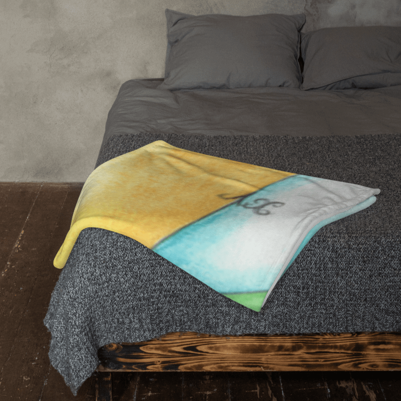 Circles to Circles #4 - Stereographic Projection Mathematical Art Blanket product image (5)