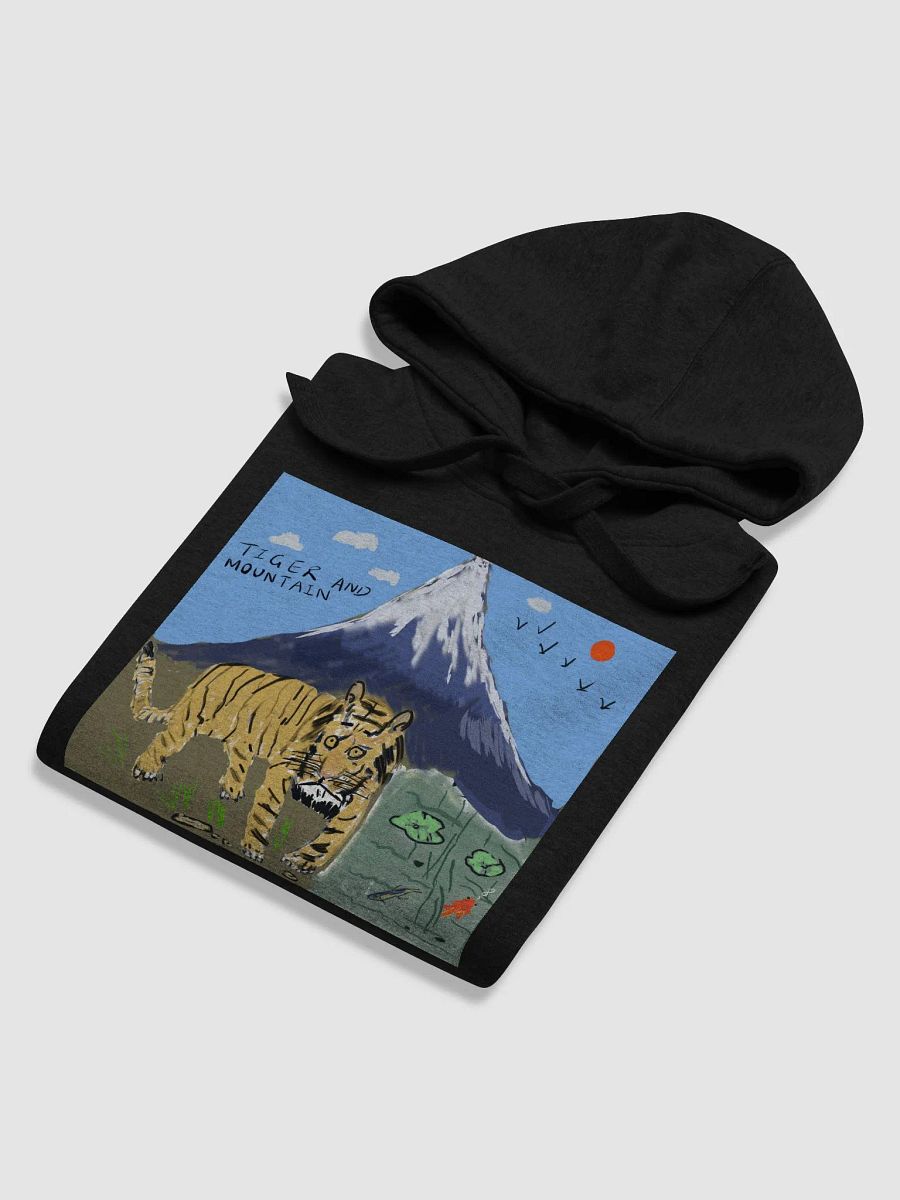 Cotton Heritage Unisex Premium Hoodie: tiger and mountain product image (74)