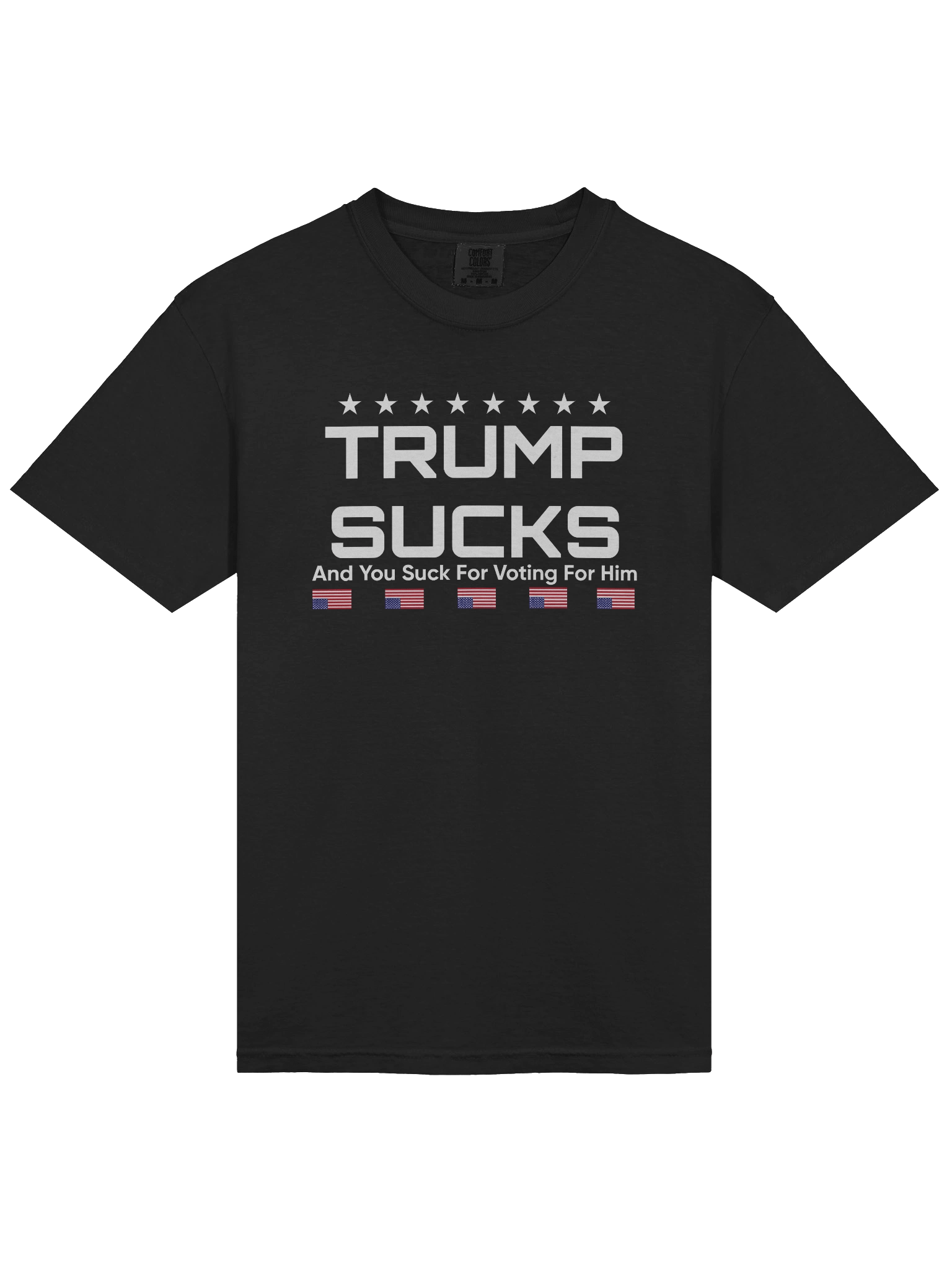 Anti-Trump Statement Flag T-Shirt product image (25)