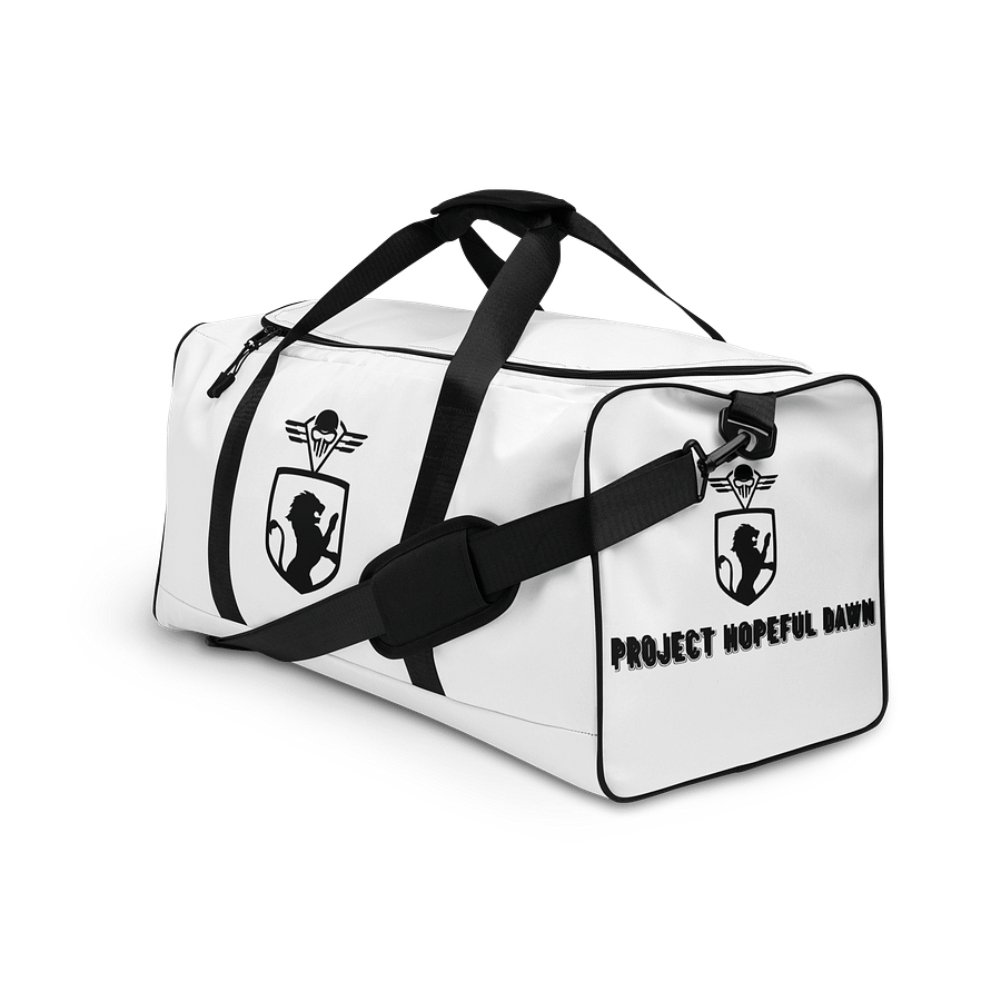 Rampant Lion Emblem All-Over Duffle Bag product image (3)