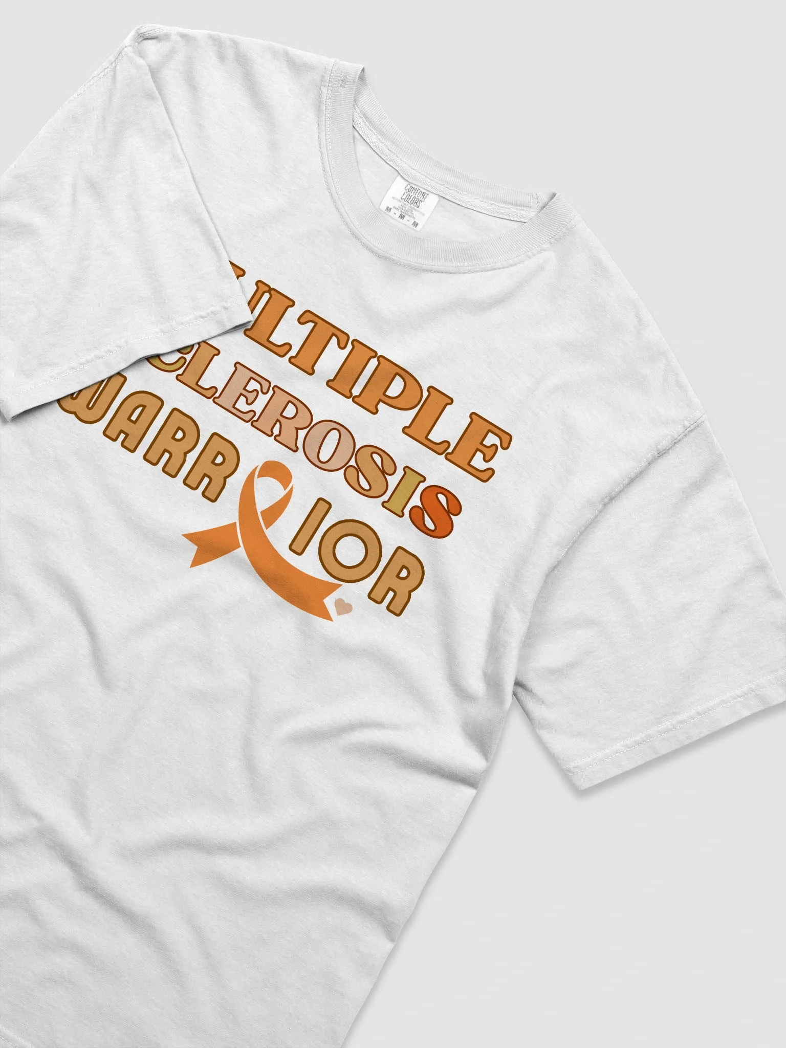 Multiple Sclerosis Warrior, Awareness Comfort Colors T-shirt product image (13)