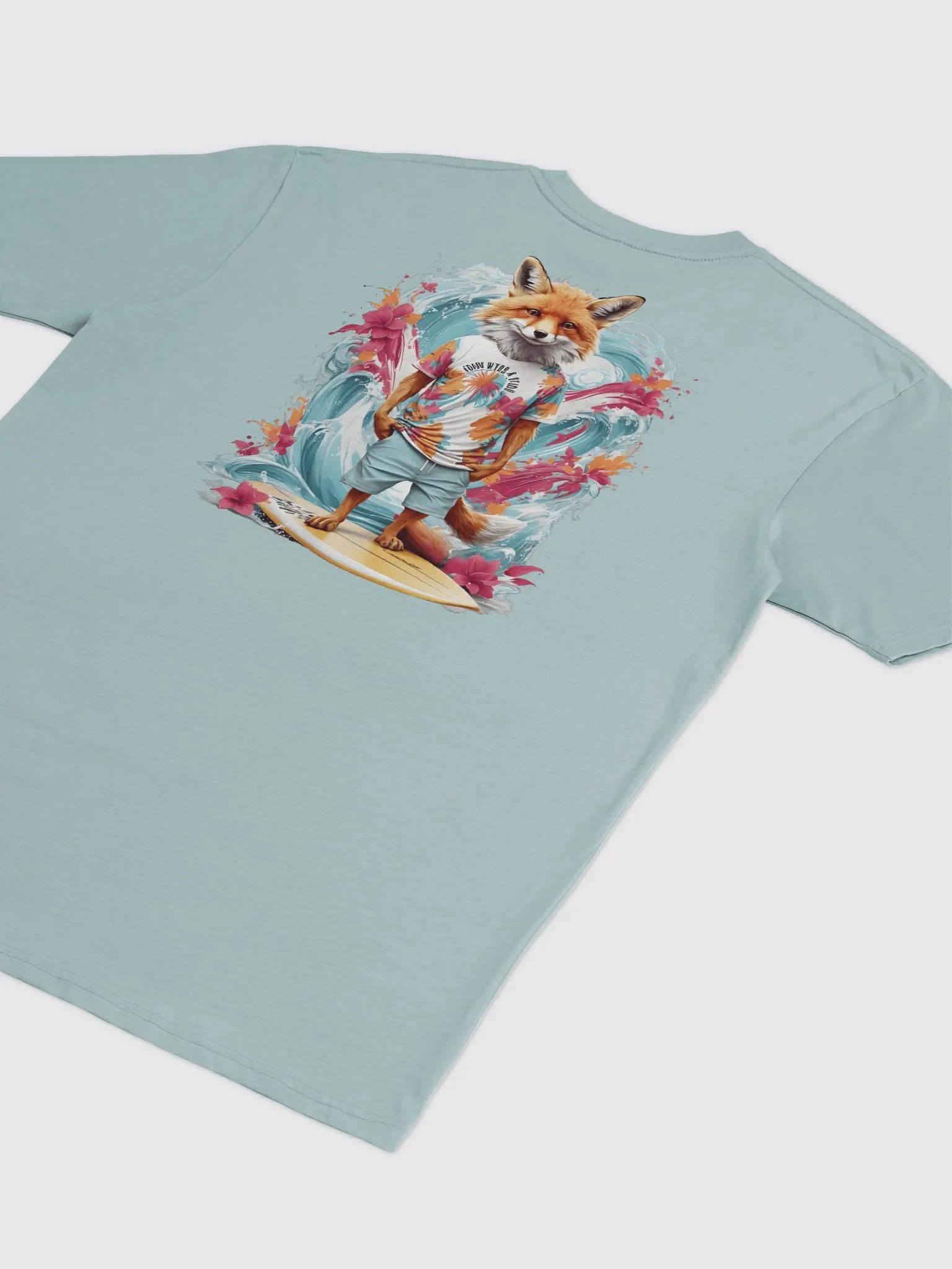 Surfing Fox Men's Graphic Tee product image (23)
