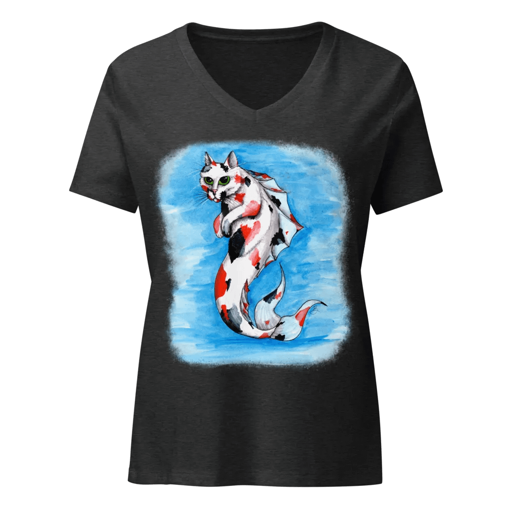 Mermeow Calico V Neck product image (3)