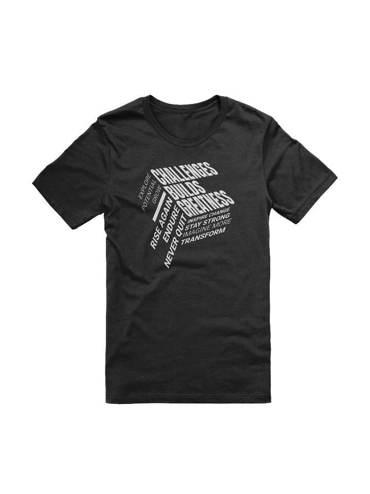 Motivational Typography Unisex Tee product image (1)