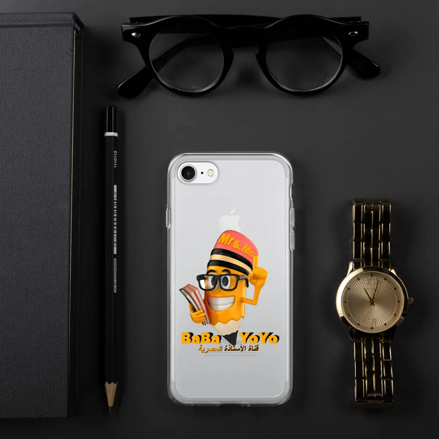 iPhone clear printed case product image (3)