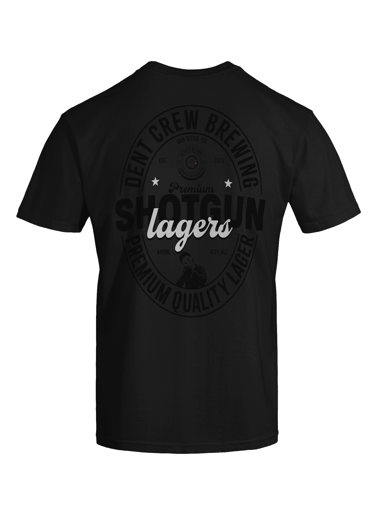 Shotgun Lagers served by DENT T-Shirt - Limited Edition Colourway product image (9)