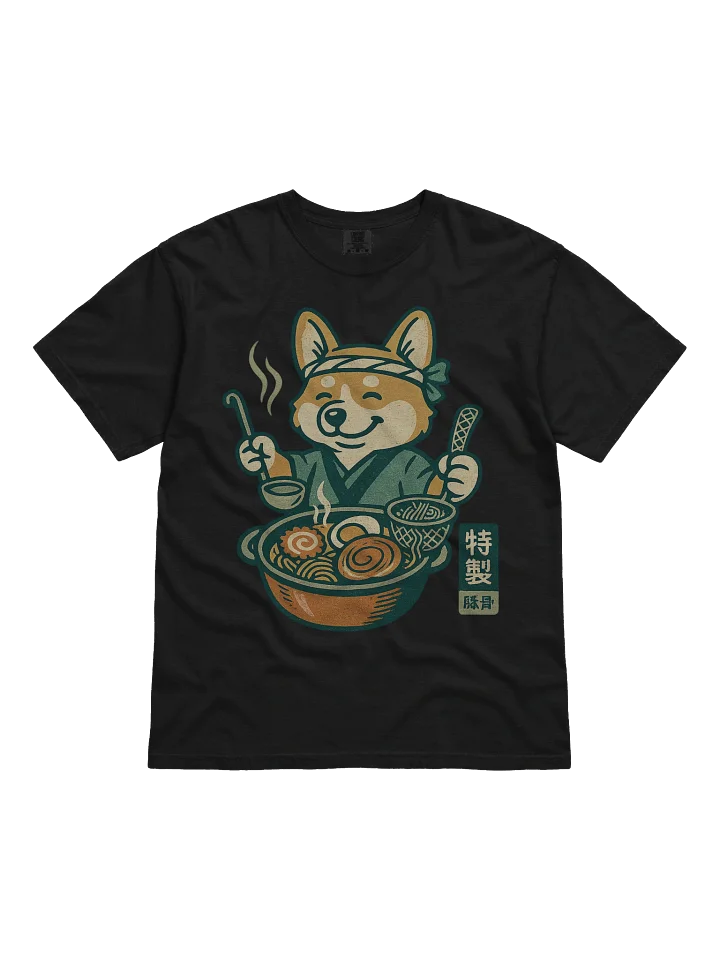 Corgi Ramen Chef Proud "Tokusei Tonkotsu" Vintage Style product image (2)