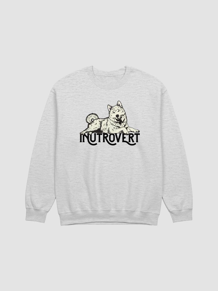 Inutrovert Sweatshirt of an Akita Inu (White) | Funny Shirt for Akita Paw-rents product image (25)