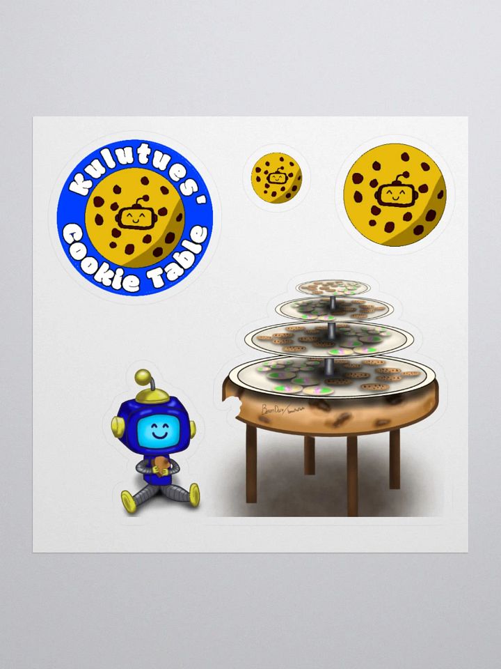 Sticker Sheet - Cookie Table by Bean product image (2)