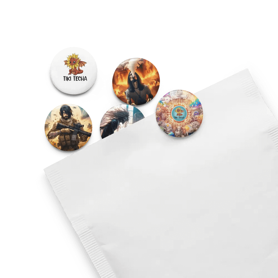 TIKI TECHA - pins product image (13)