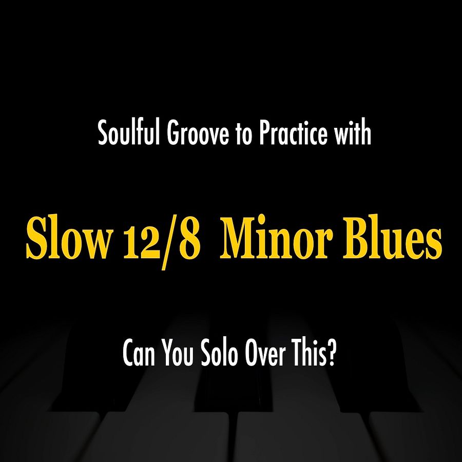 Slow 12/8 Minor Blues – A Minor Backing Track (60 bpm) product image (1)