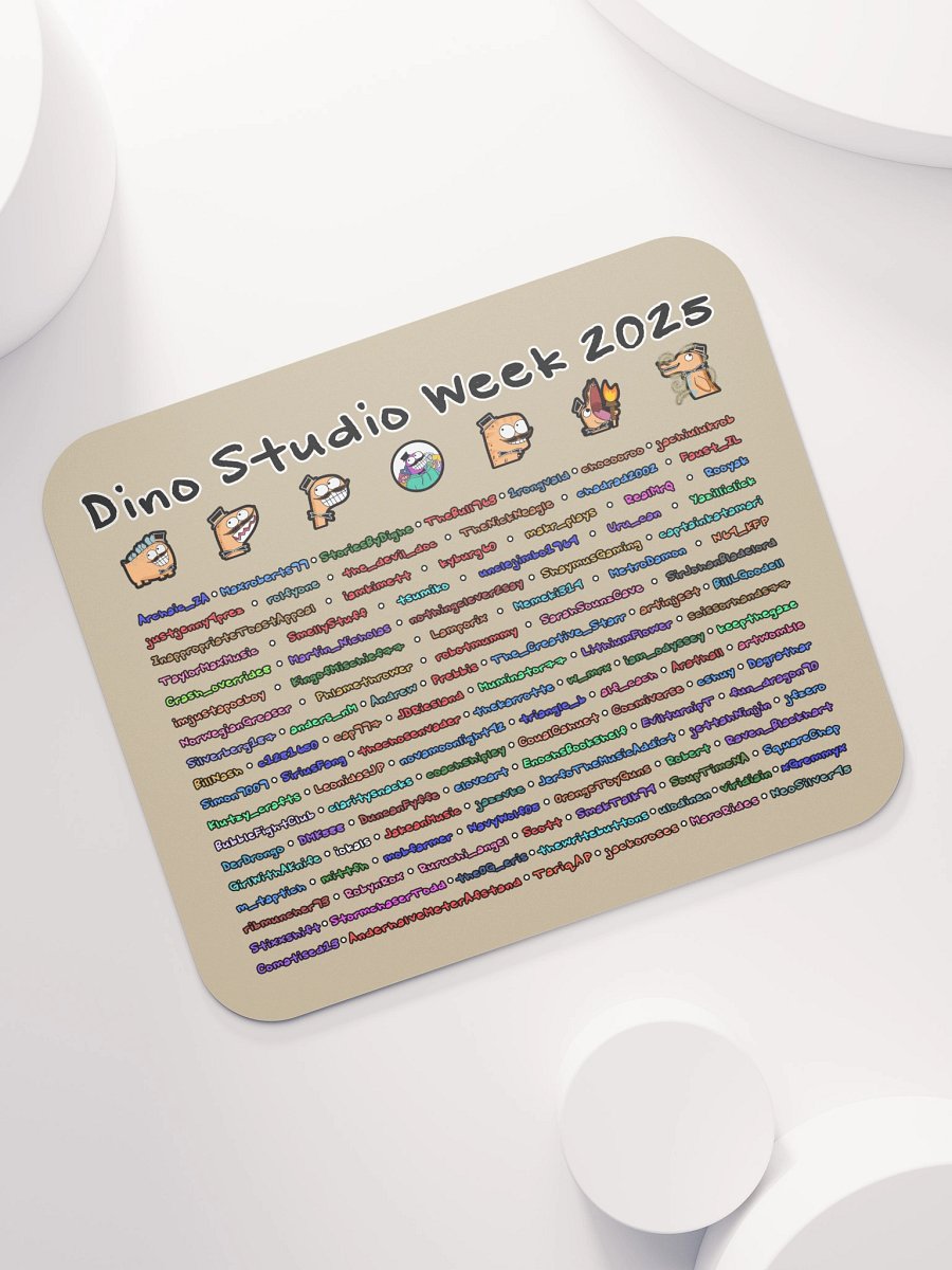Studio Week 2025 Mouse Pad product image (7)