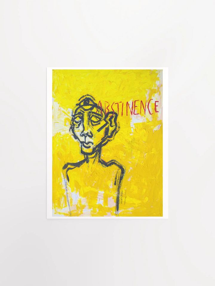 ABSTINENCE Print product image (1)