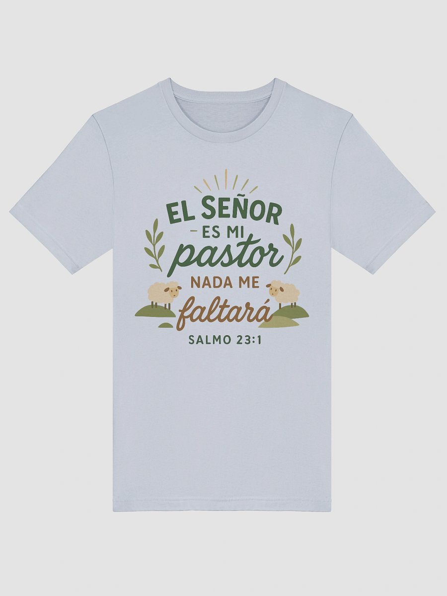 Christian T-Shirt – “El Señor es mi Pastor” (Psalm 23:1) – Spanish Bible Verse product image (5)