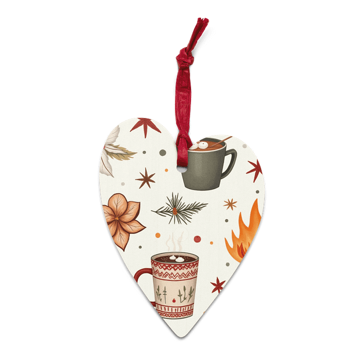 Cozy Christmas Wooden Ornaments product image (8)