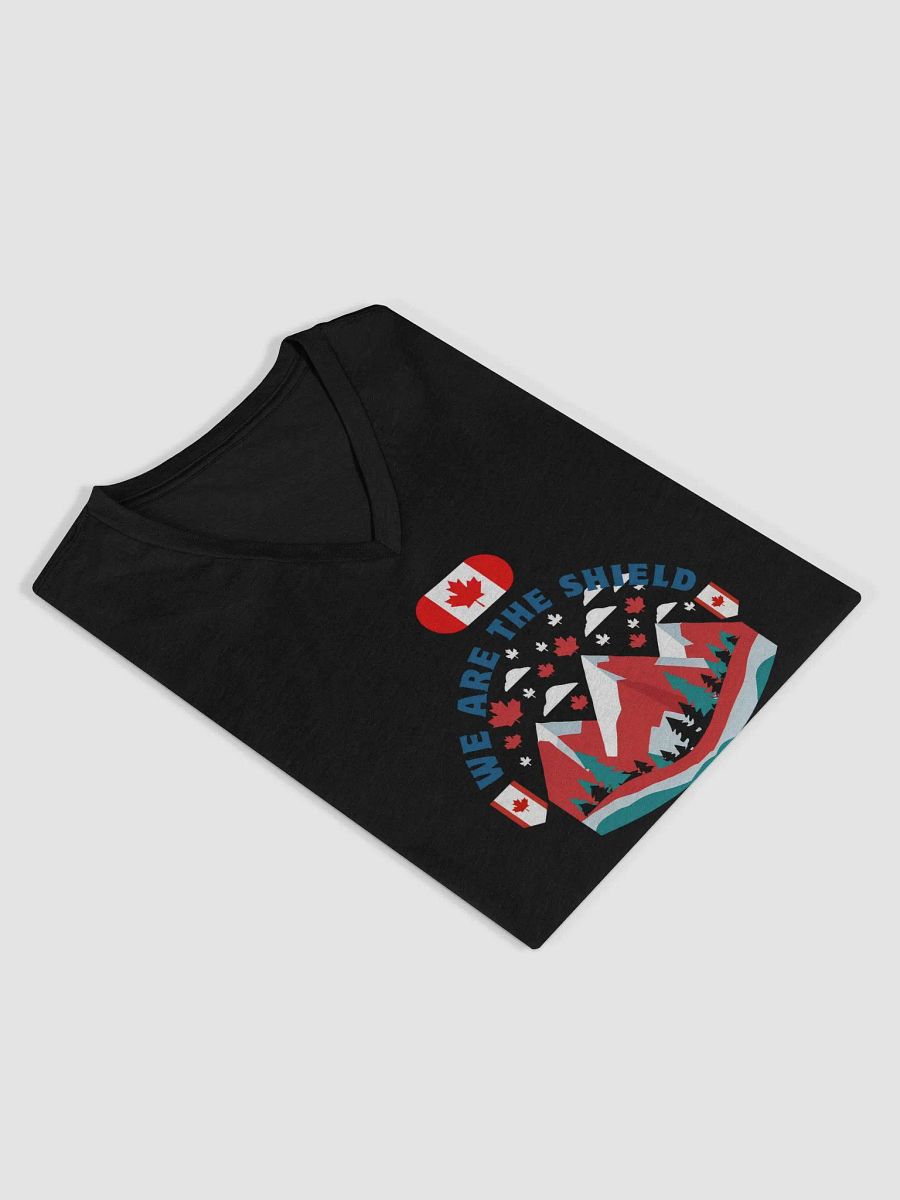 Canadian Shield Maple Women's V-Neck Tee product image (4)
