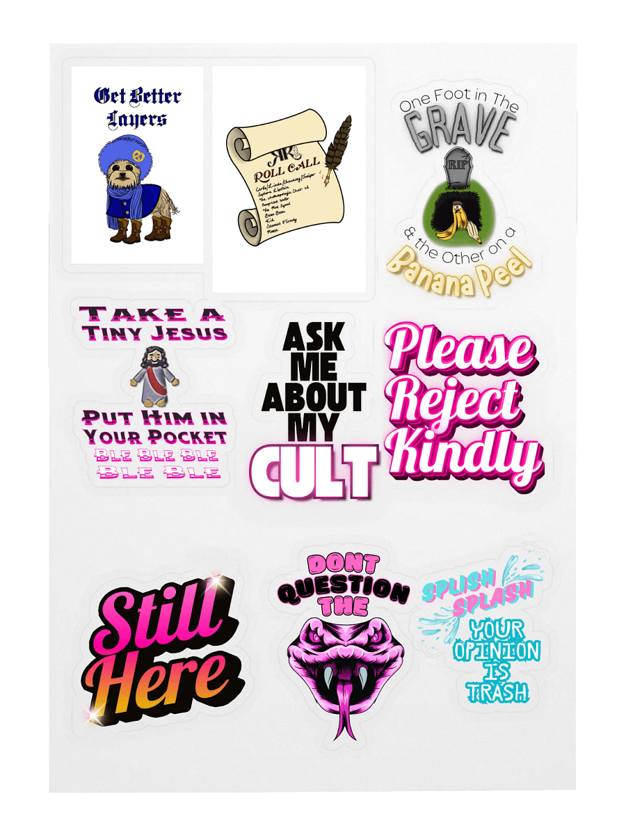 RR Quotes Sticker Sheet product image (3)