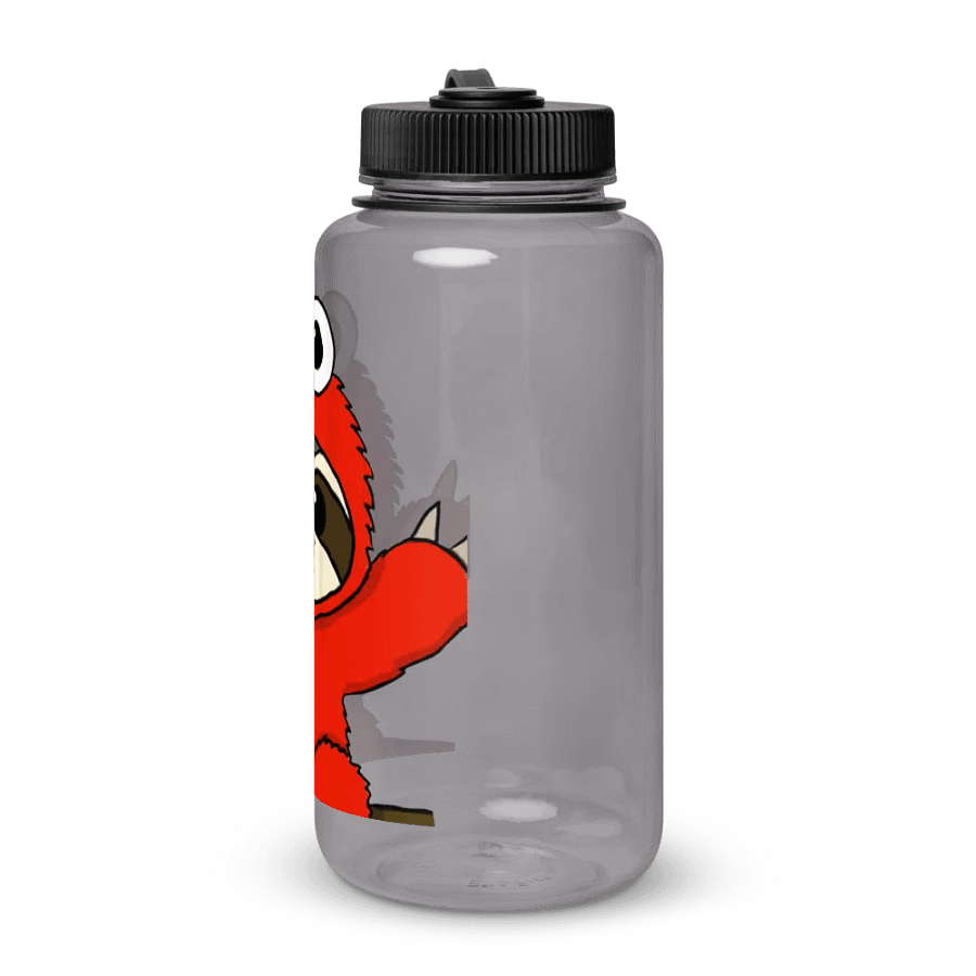 Wide Mouth plastic water bottle - Elmo product image (7)