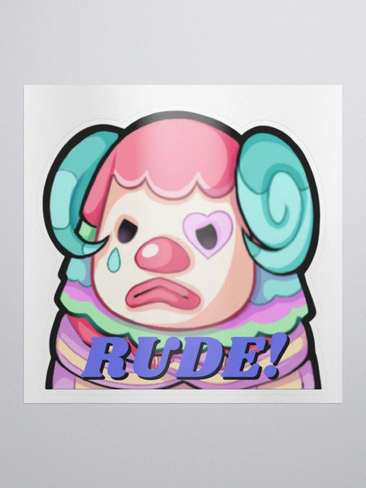 Rude! Sticker product image (1)