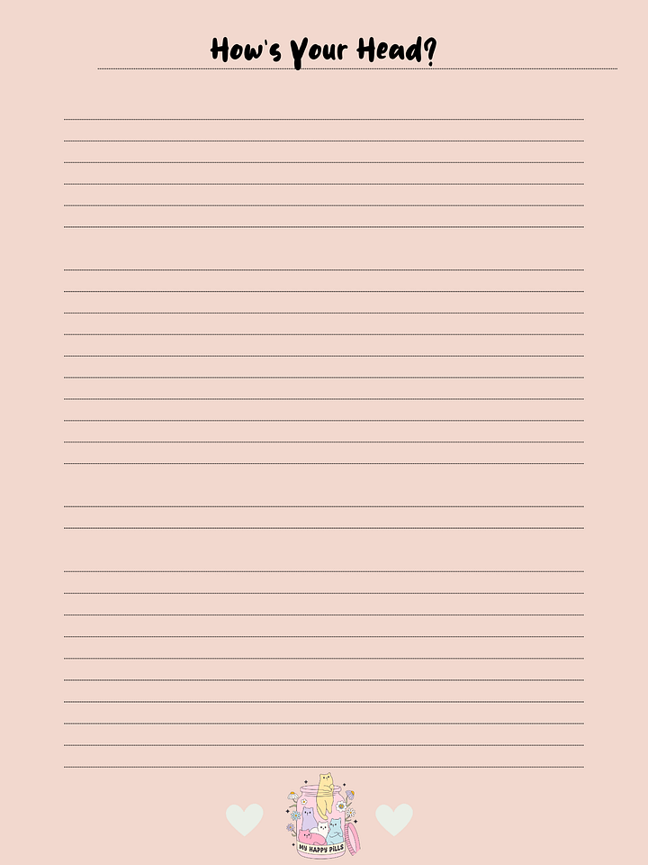 Mental Health Journal Freebie! Digital Download product image (2)