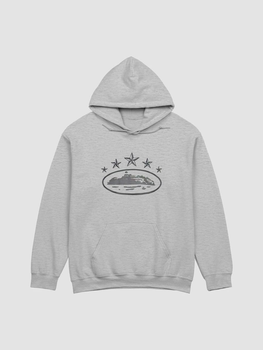 Corteiz 5 Starz Alcatraz Hoodie Grey product image (1)