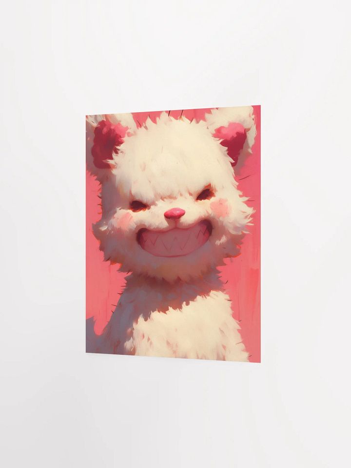 Whimsical Bear Grin Poster product image (4)