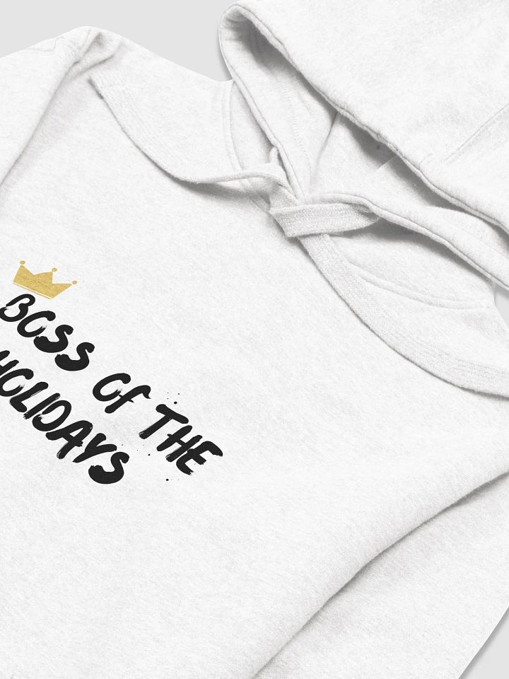 Christmas Unisex Hoodie | boss of holidays product image (2)