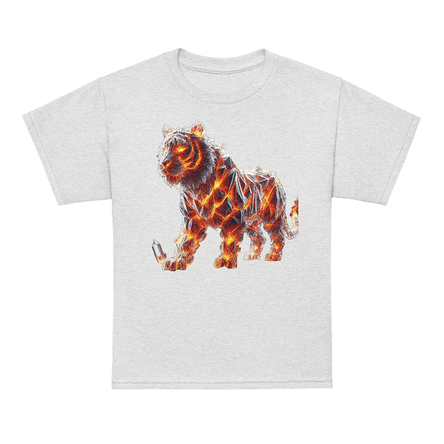 Crystallized Fire Tiger Youth Shirt (color choice) product image (64)