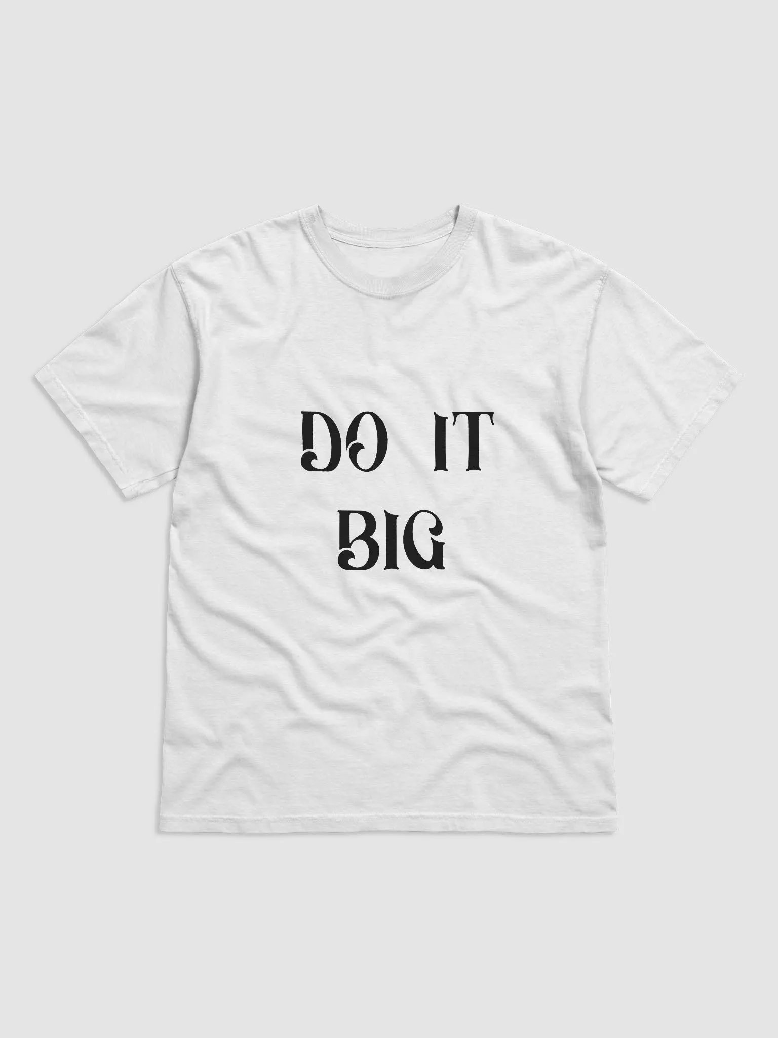 DO IT BIG(BLACK PRINT) product image (1)