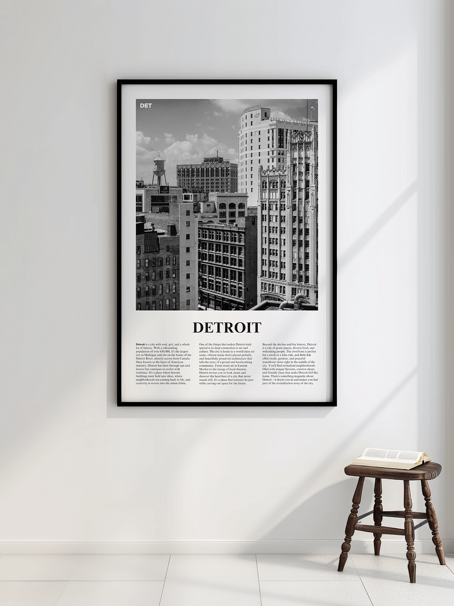 Detroit 03 Newspaper Poster product image (4)