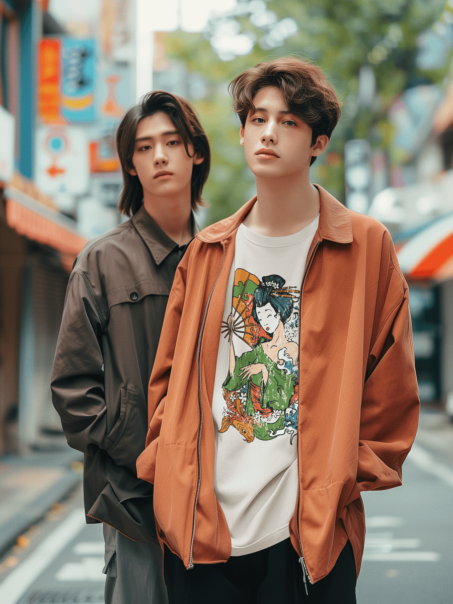 Geisha Grace Oversized Tee product image (1)