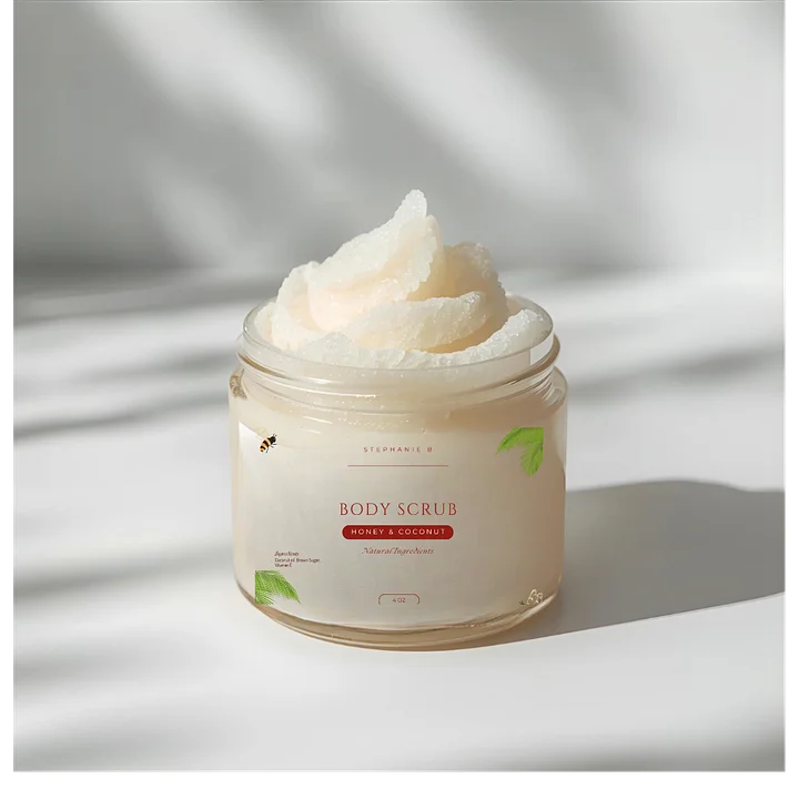 Honey & Coconut Body Scrub product image (1)