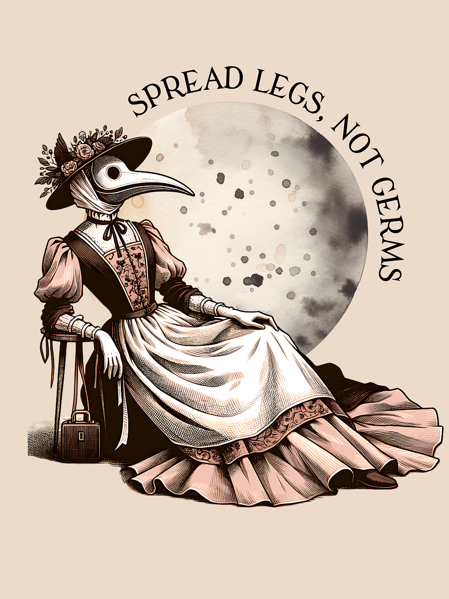 Spread Legs, Not Germs Unisex T-Shirt product image (1)