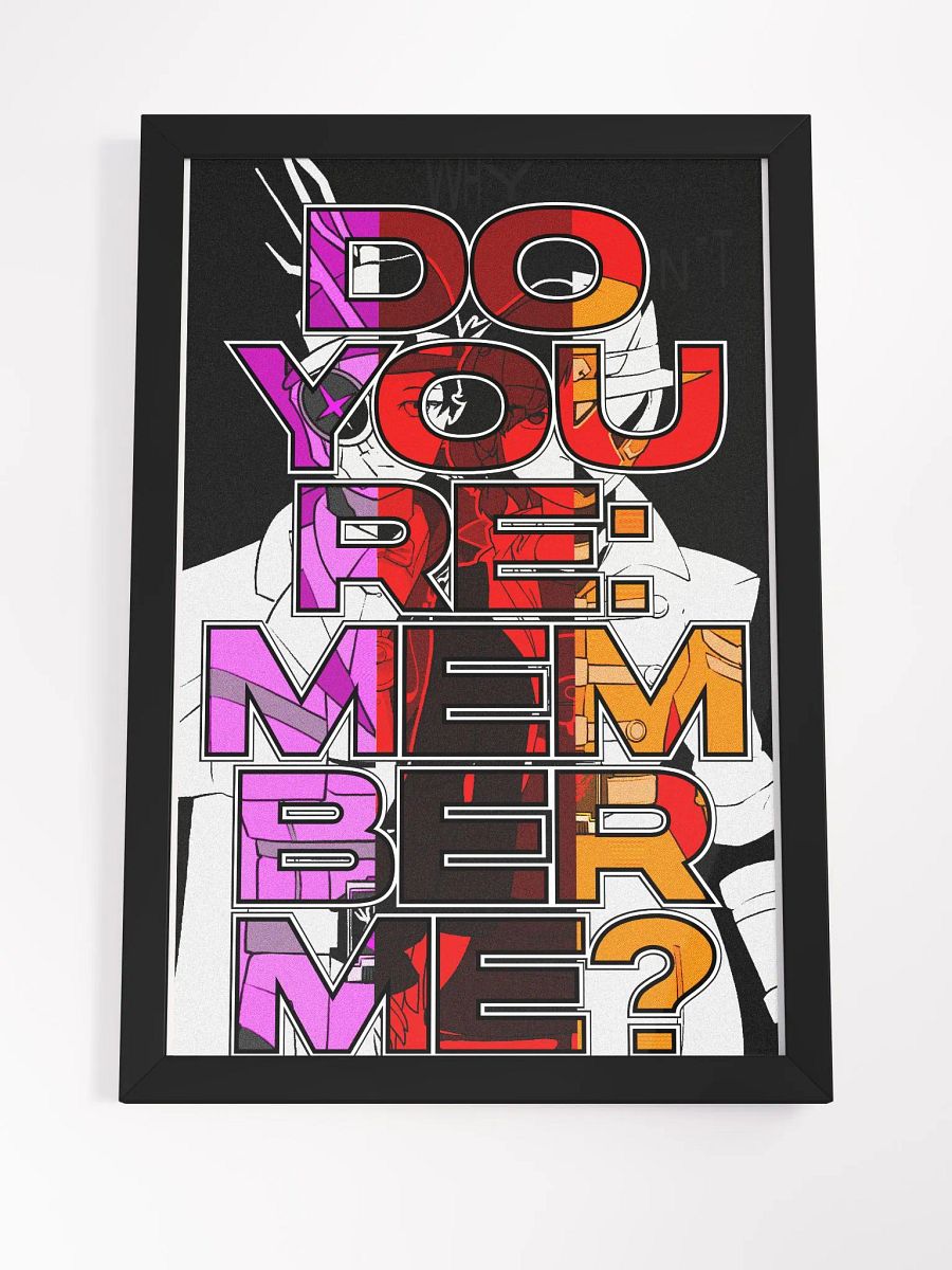 Do You Remember Me? Color Theory Poster product image (4)