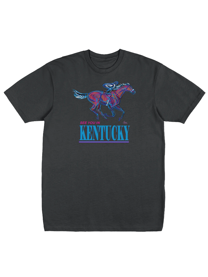 Kentucky Bound-Horse Racing Tee Shirt product image (6)