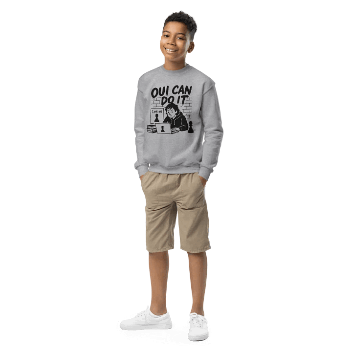 Oui Can Do It - Youth Sweatshirt product image (1)