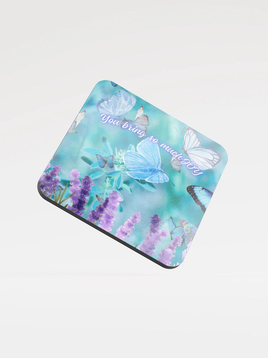 Joyful Butterfly Bliss Coaster for the houseproud ladies product image (1)