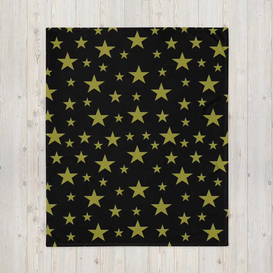 Gold Stars on Black product image (16)