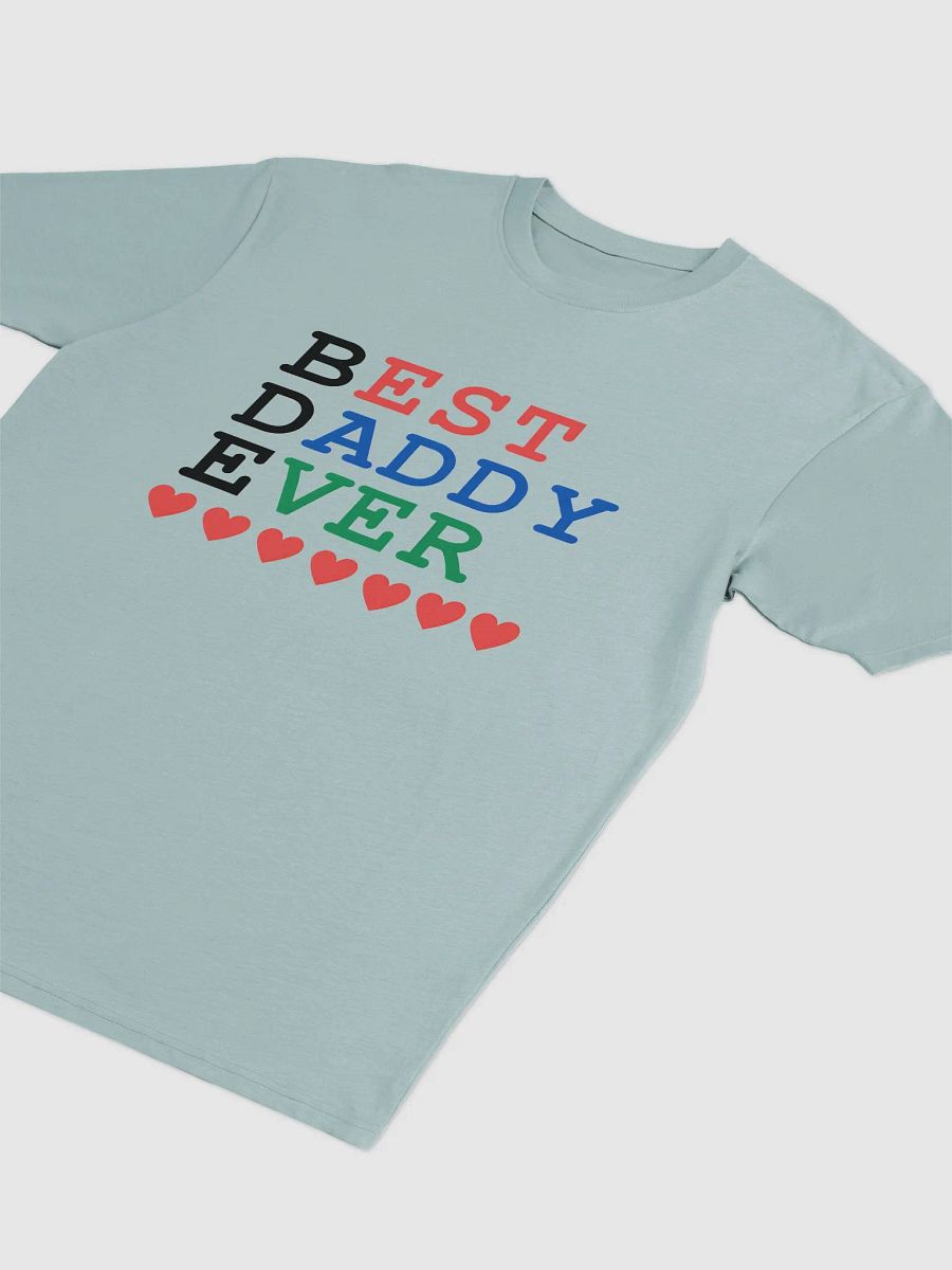 Best Daddy Ever Cotton Heritage Men's Premium Heavyweight Tee product image (3)
