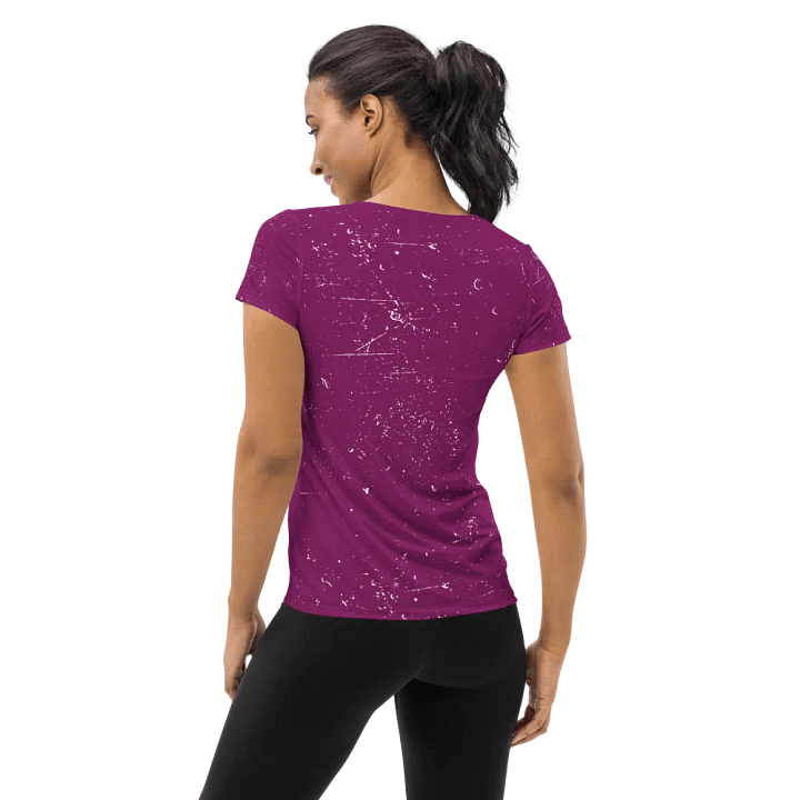 All-Over Print Women's Athletic T-Shirt product image (2)
