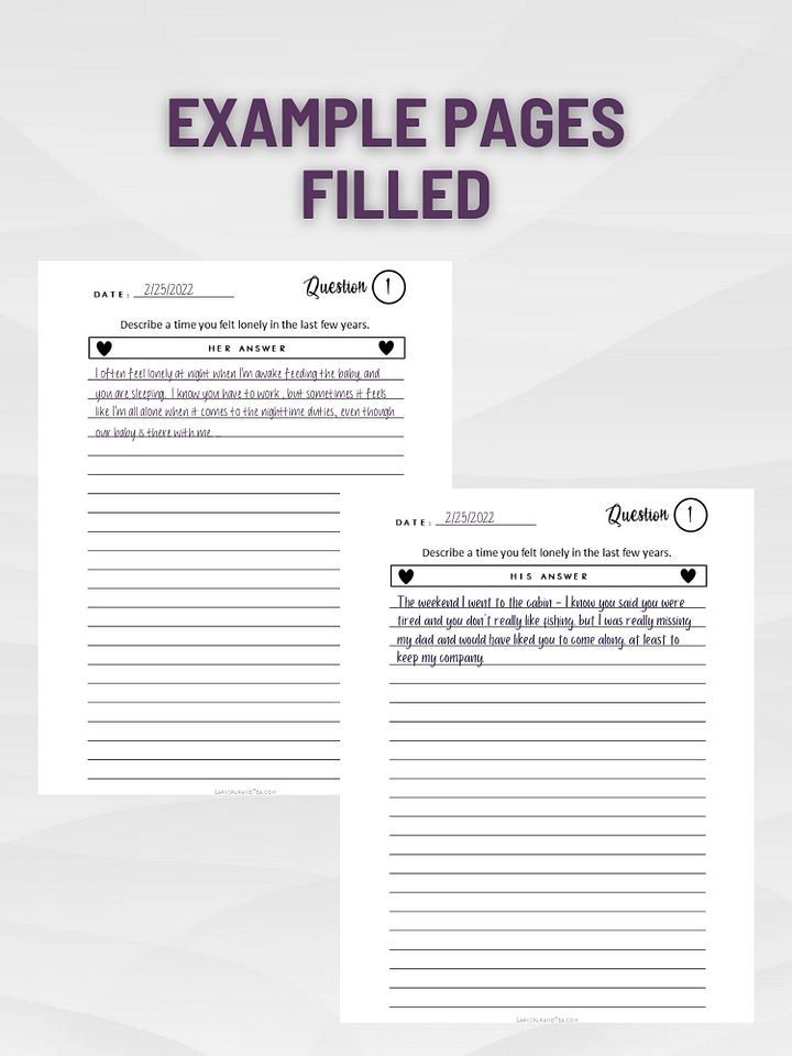 100 Questions for Married Couples - To Spark Fun & Meaningful Conversations product image (2)