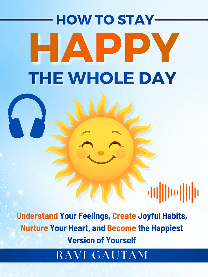 Audiobook - How To Stay Happy The Whole Day product image (1)