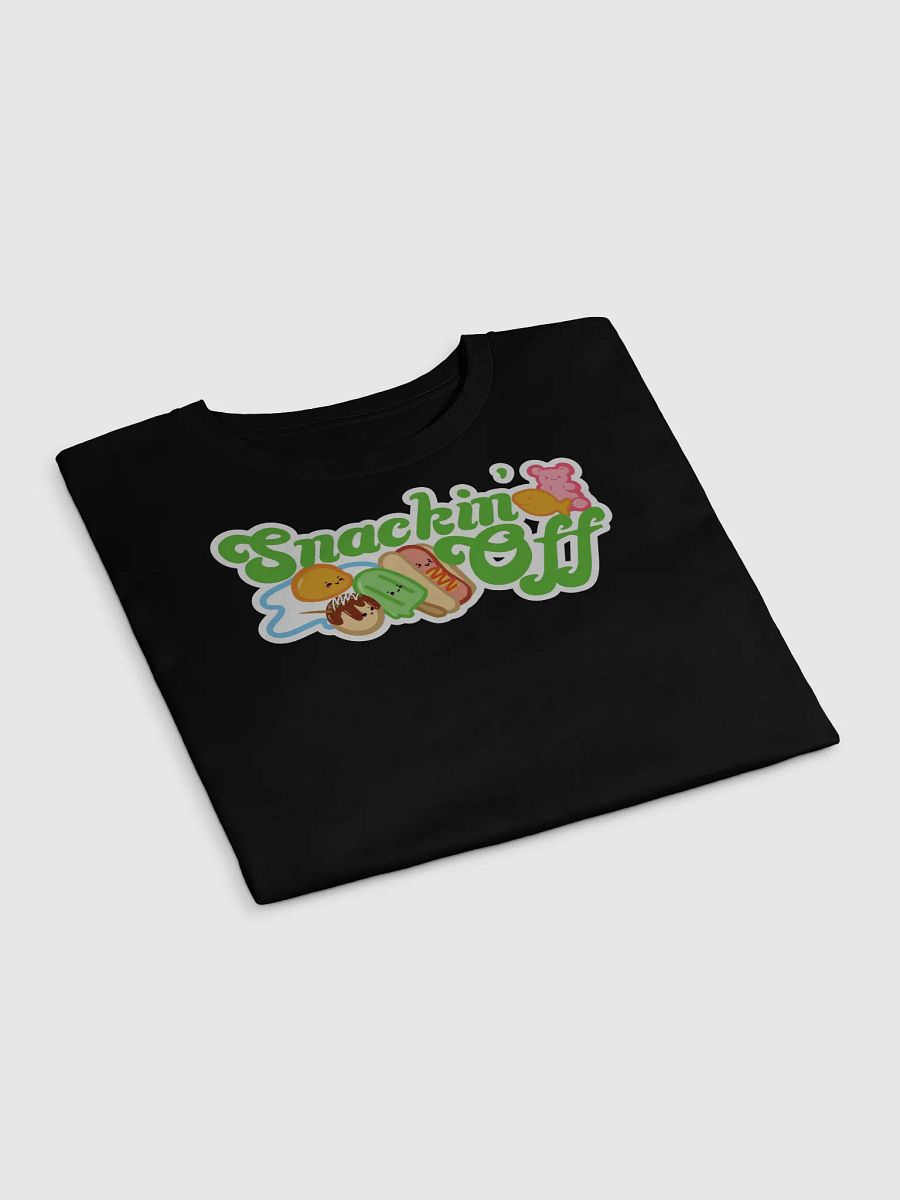 Snackin' Off Crop Top (Solid Font) product image (3)