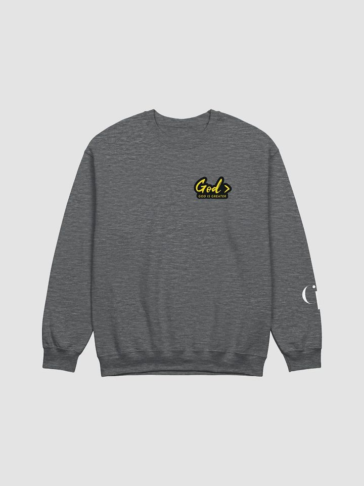 God > YELLOW TEXT Sweatshirt product image (1)